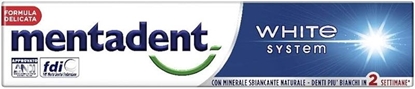 Immagine di MENTADENT DENT. 75ML WHITE SYSTEM MINERALE SBIANCANTE