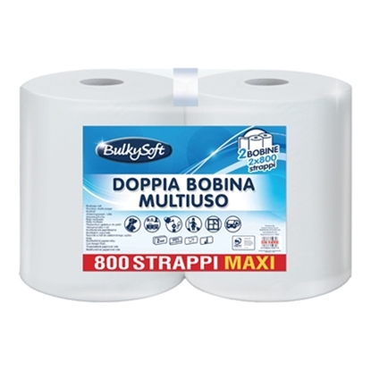 Immagine di BULKYSOFT BOBINA MULTIUSO 2V 800+800 STRAPPI MAXI