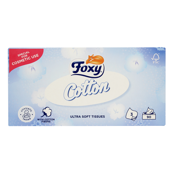 Immagine di FOXY COTTON VELINE 90PZ 3V DELICATE