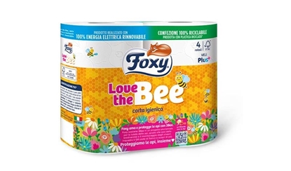 Immagine di FOXY LOVE THE BEE C. IGIENICA 4ROT 2V