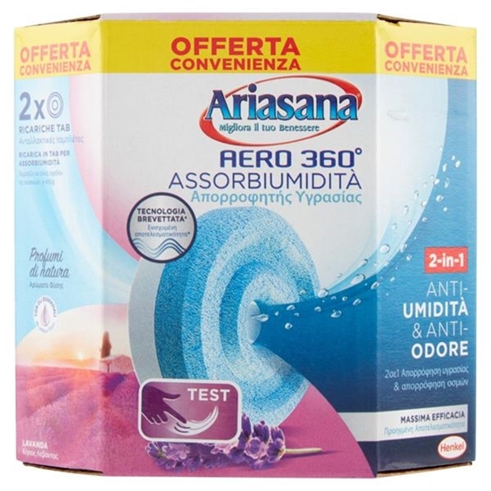 Immagine di ARIASANA RIC. AERO 360 TABS LAVANDA 450GR X2 BIPACCO