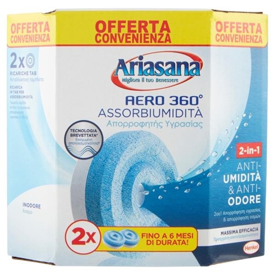 Immagine di ARIASANA RIC. AERO 360 TABS NEUTRO 450GR X2 BIPACCO