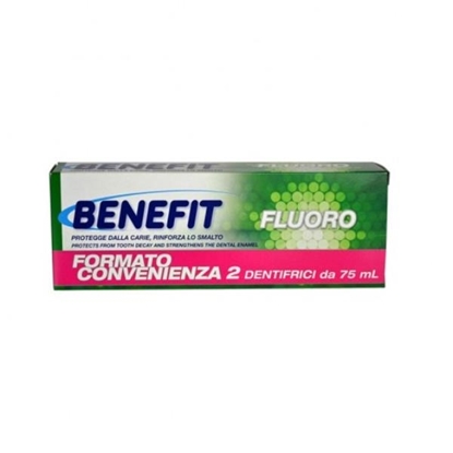 Immagine di BENEFIT DENT. 75ML BIPACCO FLUORO