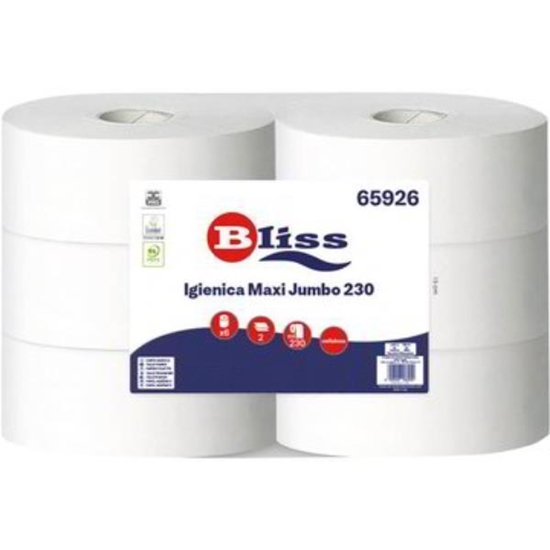 Immagine di BLISS C. IGIENICA MAXI JUMBO 230MT 2V 6PZ