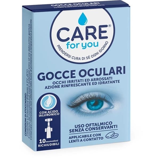 Immagine di CARE FOR YOU GOCCE OCULARI MONODOSE 5ML RINFRESCANTE