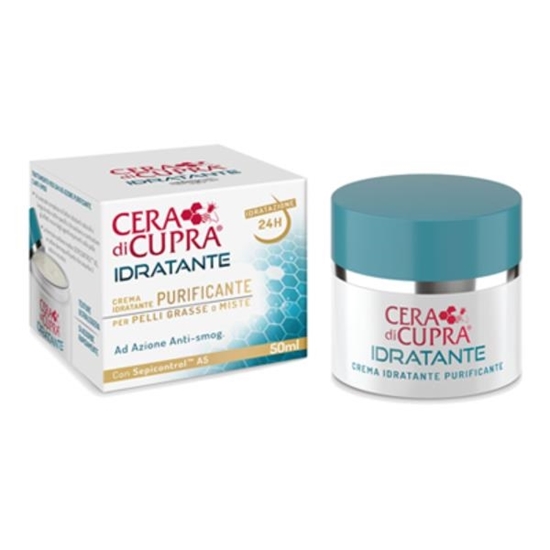 Immagine di CERA DI CUPRA CREMA VISO IDRATANTE 50ML PURIFICANTE