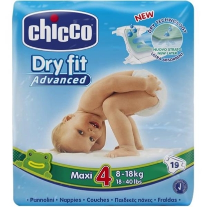 Immagine di CHICCO PANNOLINI DRY FIT 19PZ 8-18KG TG4 MAXI