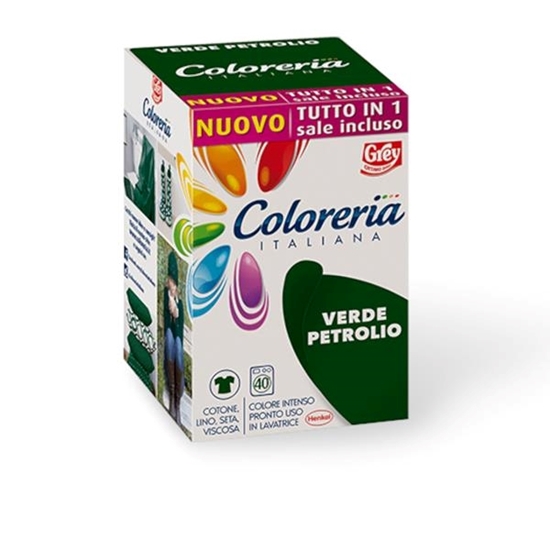 Immagine di COLORERIA ITALIANA SCATOLO VERDE PETROLIO