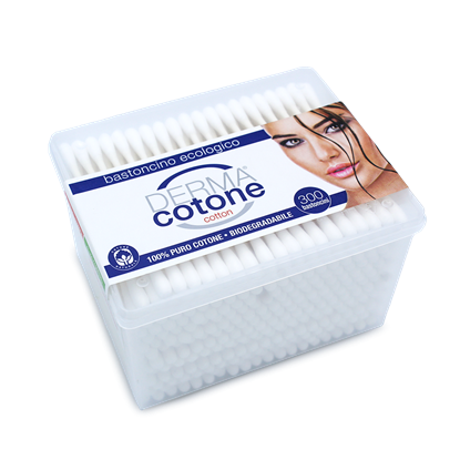 Immagine di DERMACOTONE COTTONFIOC ECO NATURALS 300PZ