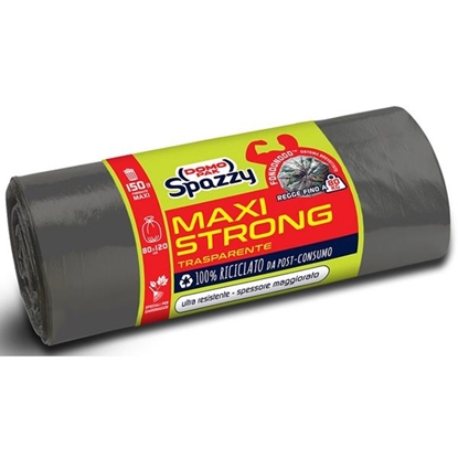 Immagine di DOMOPAK SPAZZY MAXISTRONG NERO 150LT 80X120 10PZ ULTRA