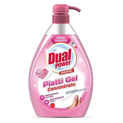 Immagine di DUALPOWER PIATTI GEL CONC. 1LT DELICATO MANI