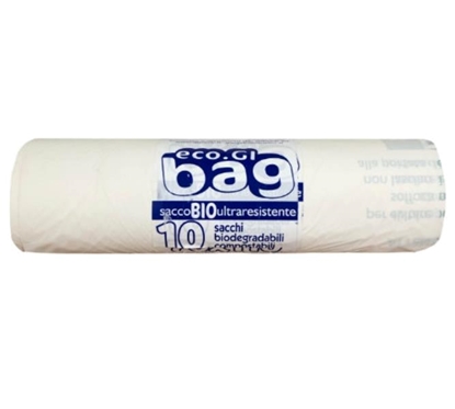 Immagine di ECOBAG ROTOLO 10 SACCHI 70X110 110LT UMIDO BIO