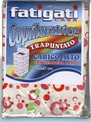 Immagine di FATIGATI COPRILAVATRICE 55X58X87 TRAPUNTATA CARICO ALTO