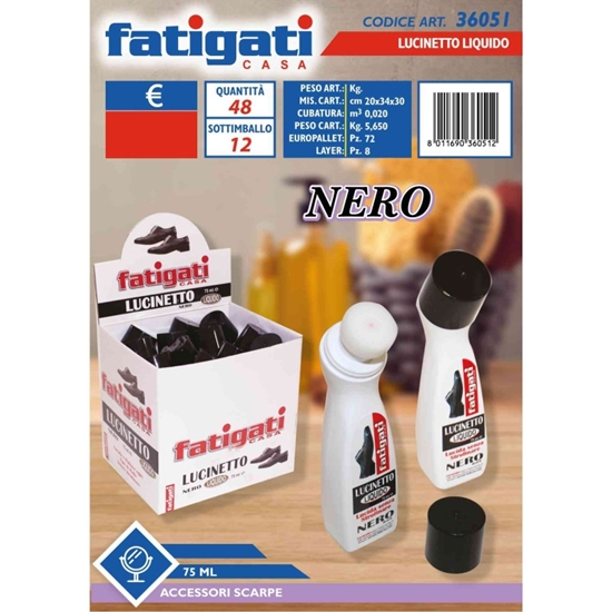 Immagine di FATIGATI LUCINETTO LIQUIDO 75ML NEUTRO PER SCARPE