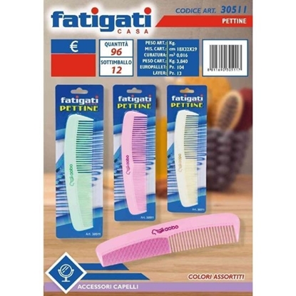 Immagine di FATIGATI PETTINE PER CAPELLI COLORI ASSORTITI