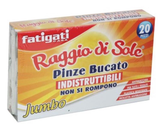 Immagine di FATIGATI PINZE PLAST. 20PZ RAGGIO DI SOLE