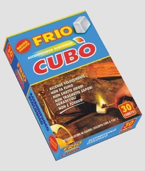 Immagine di FRIO CUBO' ACCENDIFUOCO ECOLOGICO 30PZ