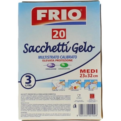 Immagine di FRIO SACCHETTI GELO MEDI 20PZ 23X32