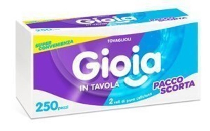 Immagine di GIOIA IN TAVOLA TOV. 2V 38X38 250PZ GOFFRATA