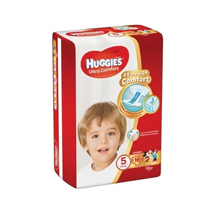 Immagine di HUGGIES ULTRA COMFORT UNISEX TG5 16PZ