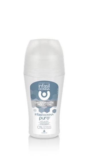 Immagine di INFASIL DEO ROLL ON 50ML DONNA PURO PELLI SENS.