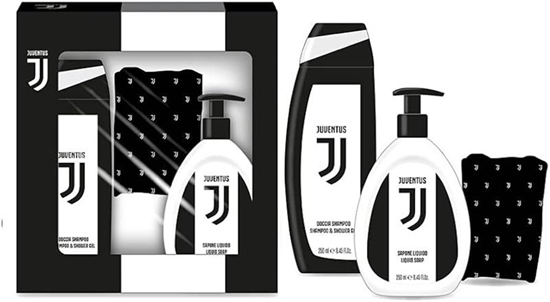 Immagine di JUVENTUS GIFT SET (BANDANA SCALDACOLLO+ DOCCIA SH. 250ML + SAP. LIQ. 250ML)