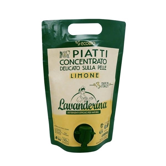 Immagine di LAVANDERINA PIATTI ECOBUSTA 1500ML LIMONE BIO