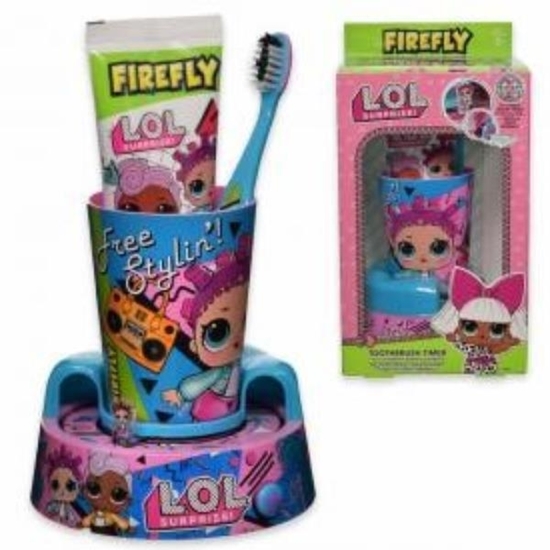 Immagine di LOL GIFT SET (SPAZZ. + DENT. 75ML + BICCH. + BASE TIMER)