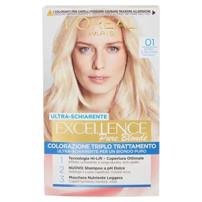 Immagine di L'OREAL EXCELLENCE 01 BIONDO ULTRA CHIARO NATURALE