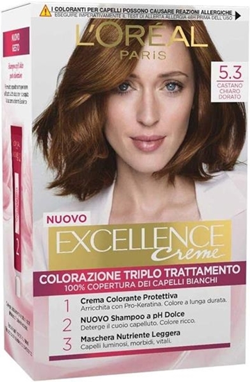 Immagine di L'OREAL EXCELLENCE 5.3 CASTANO CHIARO DORATO