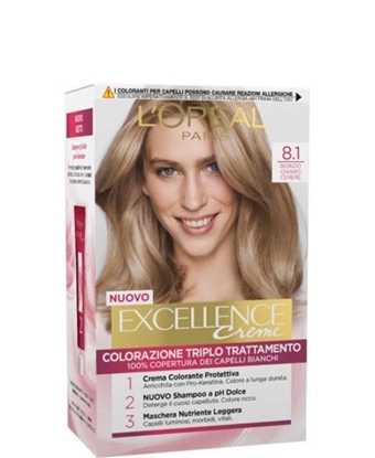 Immagine di L'OREAL EXCELLENCE 8.1 BIONDO CHIARO CENERE