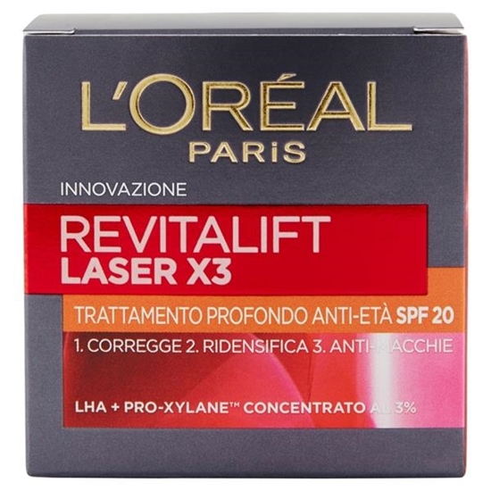 Immagine di L'OREAL REVITALIFT 50ML LASER X3 TRATTAMENTO PROFONDO SPF20