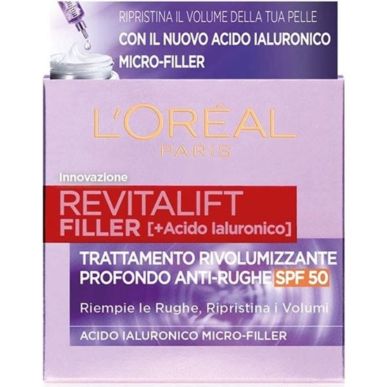 Immagine di L'OREAL REVITALIFT FILLER SPF50 50ML RIVOLUM. ANTI-RUGHE