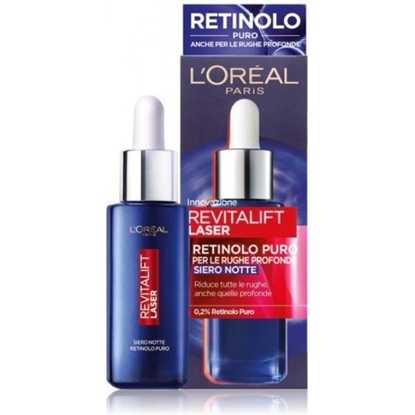 Immagine di L'OREAL REVITALIFT LASER SIERO NOTTE 30ML RETINOLO RUGHE PROFONDE