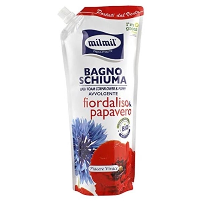 Immagine di MIL MIL BAGNO RIC. 750ML PAPAVERO & FIORDALISO