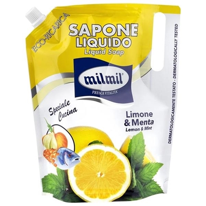 Immagine di MIL MIL SAP. LIQ. RIC. 900ML LIMONE & MENTA