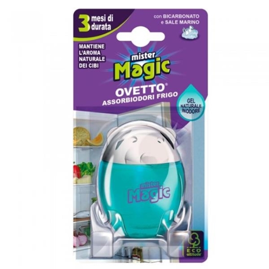 Immagine di MISTER MAGIC OVETTO ASSORBIODORI 40GR BICARBONATO