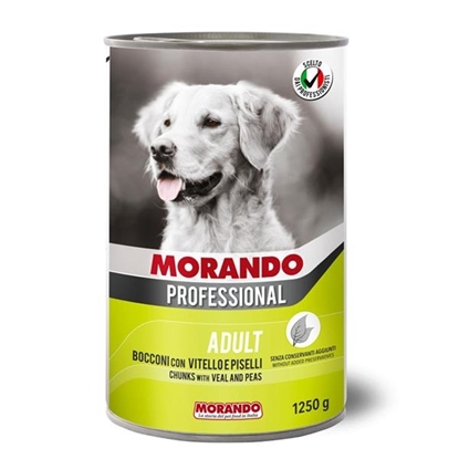 Immagine di MORANDO PROFESSIONAL CANE BOCCONI ADULT 1250GR VITELLO/PISELLI