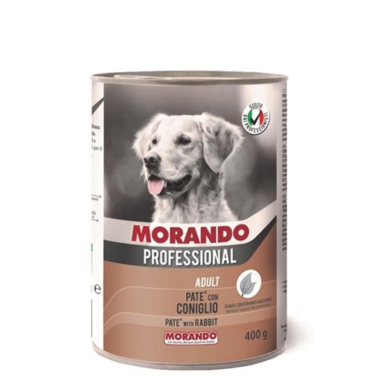 Immagine di MORANDO PROFESSIONAL CANE PATE' ADULT 400GR CONIGLIO