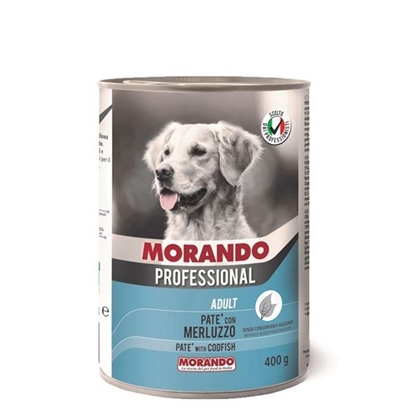 Immagine di MORANDO PROFESSIONAL CANE PATE' ADULT 400GR MERLUZZO