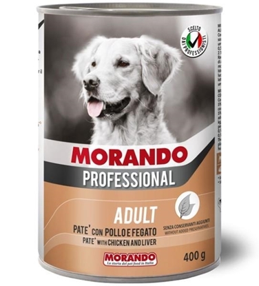 Immagine di MORANDO PROFESSIONAL CANE PATE' ADULT 400GR POLLO/FEGATO