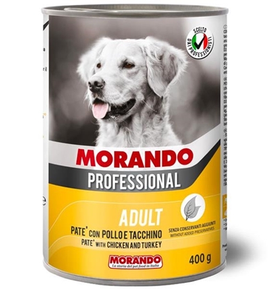 Immagine di MORANDO PROFESSIONAL CANE PATE' ADULT 400GR POLLO/TACCHINO