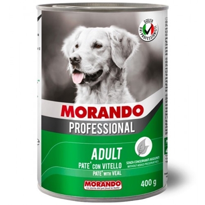 Immagine di MORANDO PROFESSIONAL CANE PATE' ADULT 400GR VITELLO