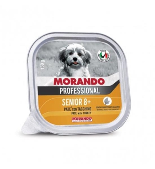 Immagine di MORANDO PROFESSIONAL CANE PROF. 150GR SENIOR 8+ TACCHINO