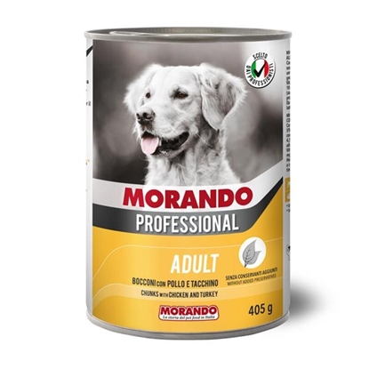 Immagine di MORANDO PROFESSIONAL CANE PROF. 405GR POLLO/TACCHINO