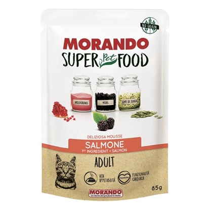 Immagine di MORANDO SUPER GATTO ADULT MOUSSE 85GR SALMONE