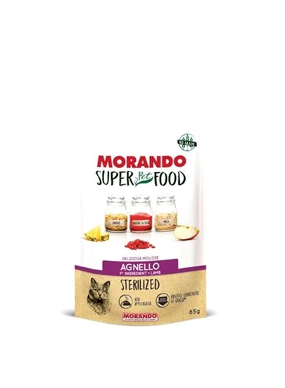 Immagine di MORANDO SUPER GATTO STERILIZED MOUSSE 85GR AGNELLO