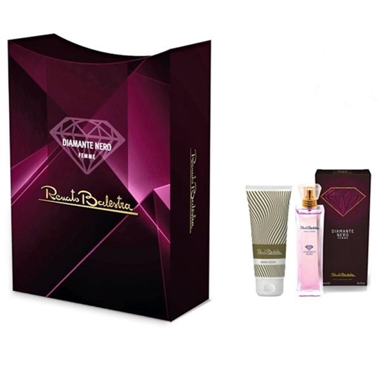 Immagine di RENATO BALESTRA DIAMANTE NERO FEMME (EDP 100ML+ SHOWER GEL 200ML)