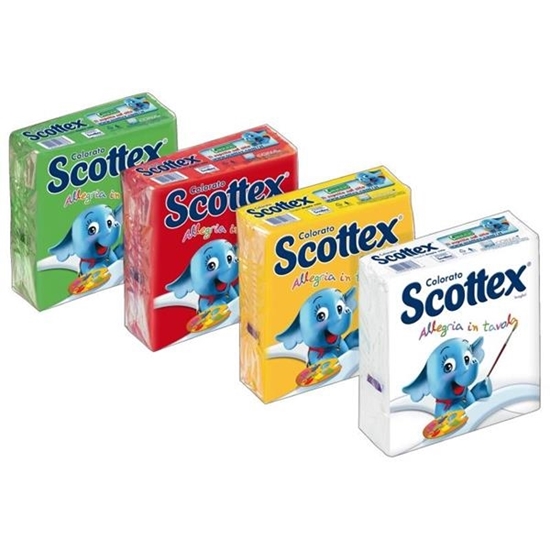 Immagine di SCOTTEX TOV. 2V 33X33 33PZ COLORATI MIX