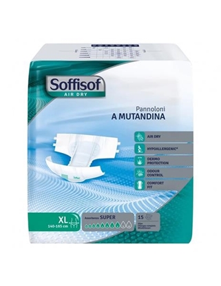 Immagine di SOFFISOF PANNOLONE AIR DRY 15PZ SUPER XL